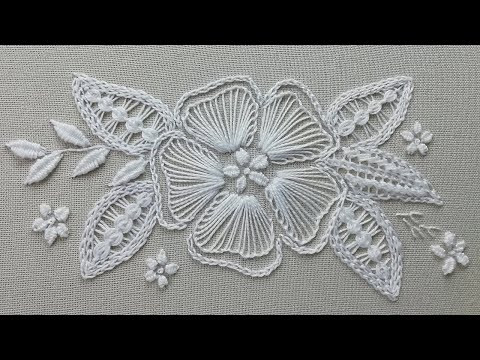 Румынское кружево на ткани | Romanian lace on fabric | new design Румынское кружево на ткани | Romanian lace on fabric | new design
