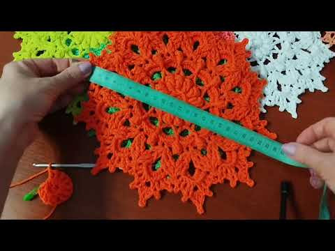 Рельефная салфетка крючком. Видео для НАЧИНАЮЩИХ. Рельефная салфетка крючком. Видео для НАЧИНАЮЩИХ.