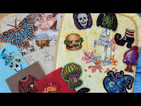 #151 Вышивальный дневник СЕНТЯБРЬ 2023 / ФИНИШИ / процессы и продвижения, ПОДАРКИ /рассказ о вирусах #151 Вышивальный дневник СЕНТЯБРЬ 2023 / ФИНИШИ / процессы и продвижения, ПОДАРКИ /рассказ о вирусах