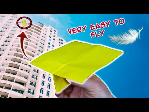 Как сделать бумажный самолет который планирует как перышко! Оригами из бумаги Как сделать бумажный самолет который планирует как перышко! Оригами из бумаги
