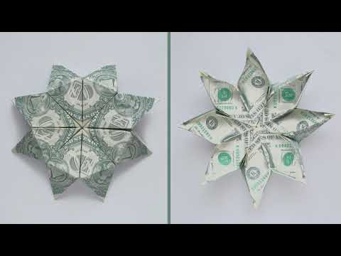 My MONEY FLOWER - STAR | 8 Petals | Modular Dollar Craft | Tutorial DIY by NProkuda My MONEY FLOWER - STAR | 8 Petals | Modular Dollar Craft | Tutorial DIY by NProkuda