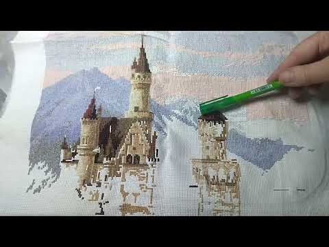 Вышивка. Мои процессы. Итоги марта 2025.