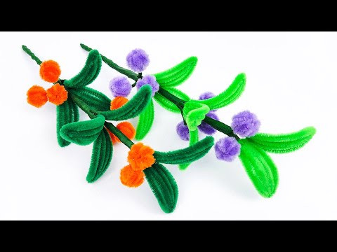 Simple DIY Pipe Cleaner Flowers Simple DIY Pipe Cleaner Flowers