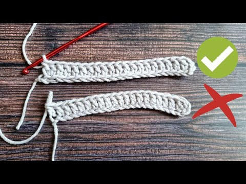 Как связать аккуратный наборный край крючком без стягивания Как связать аккуратный наборный край крючком без стягивания