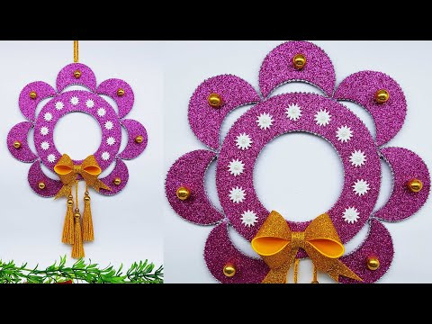 Unique Foam Paper Wall Hanging-Paper Craft For Home Decoration-DIY Wall Decor-Easy Paper Wall Mate