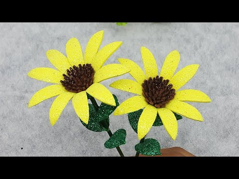 DIY Sunflower Easy | Simple and Beautiful Paper Craft Tutorial DIY Sunflower Easy | Simple and Beautiful Paper Craft Tutorial