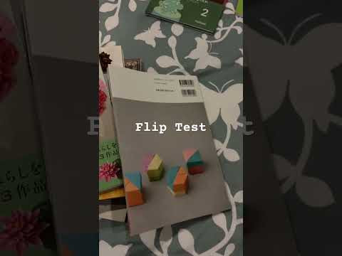 Origami book that open and won't flip Origami book that open and won't flip