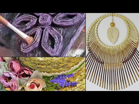 Just take old magazines and newspapers and do this to them, amazing results!