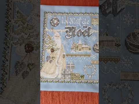 Семплер Рождественская ночь от Madame La Fee #вышивка #семплер #вишивка #embroidery Семплер Рождественская ночь от Madame La Fee #вышивка #семплер #вишивка #embroidery
