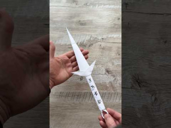 Epic DIY Paper Kunai Knife Minato: Naruto-Inspired Ninja Weapon for School Adventures and Crafts!