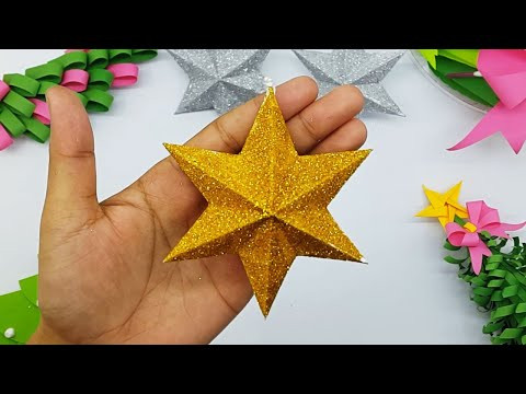 DIY Paper Star for Christmas ⭐ DIY Christmas Decor DIY Paper Star for Christmas ⭐ DIY Christmas Decor