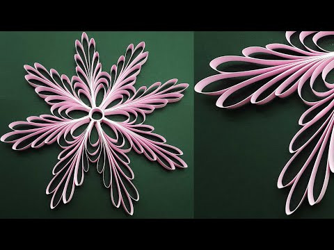 Snowflake Ideas For Christmas || Christmas Tree Ornaments || Paper Craft & Decoration Ideas Snowflake Ideas For Christmas || Christmas Tree Ornaments || Paper Craft & Decoration Ideas