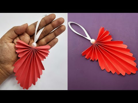 Angle For Christmas | How to Make Paper Angel | DIY Christmas Angel | Christmas Decoration Ideas