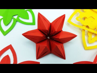 Christmas Star Snowflakes | Christmas Decoration Ideas With Snowflakes | DIY Christmas Crafts
