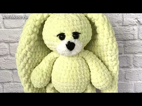 Амигуруми: схема Зайчик. Игрушки вязаные крючком - Free crochet patterns. Амигуруми: схема Зайчик. Игрушки вязаные крючком - Free crochet patterns.
