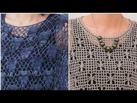 Ажурные вязаные модели крючком на предстоящую весну Ажурные вязаные модели крючком на предстоящую весну