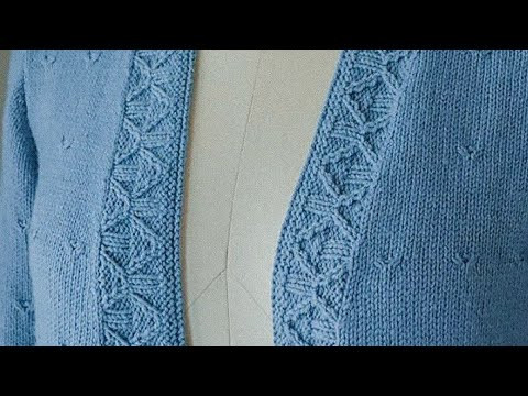 Нескучные планки для кардигана. Пять простых и красивых узоров со схемами Нескучные планки для кардигана. Пять простых и красивых узоров со схемами