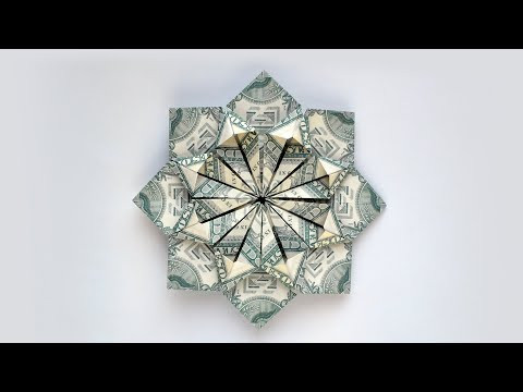 My MONEY FLOWER | Modular Dollar Origami without tape | Tutorial DIY by NProkuda My MONEY FLOWER | Modular Dollar Origami without tape | Tutorial DIY by NProkuda