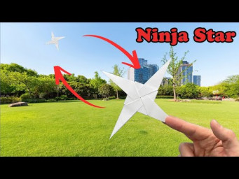 Origami Ninja Star | How to Make a Paper Ninja Star Without Glue and Scissors | Paper Weapons