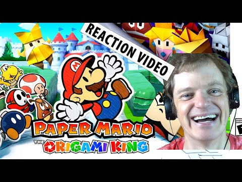 Origamist reacts to Nintendo's Origami King Trailer NOT A TUTORIAL Origamist reacts to Nintendo's Origami King Trailer NOT A TUTORIAL