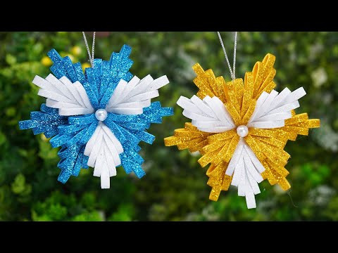 Snowflakes for Christmas Tree Ornaments ❄️ Short Ideas for Christmas decorations Snowflakes for Christmas Tree Ornaments ❄️ Short Ideas for Christmas decorations
