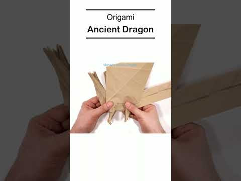Origami Ancient Dragón (Satoshi Kamiya) #shorts Origami Ancient Dragón (Satoshi Kamiya) #shorts