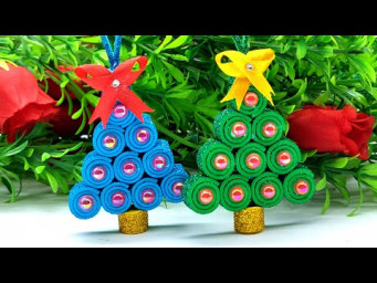 Low Budget Christmas Tree - How to Make Paper Tree - Decorate With Me - Dollar Tree DIY