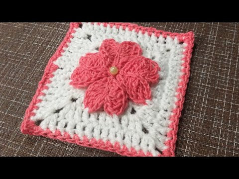 Easy Crochet Motif Model - knitting - Простая Модель Мотива Вязания Крючком Easy Crochet Motif Model - knitting - Простая Модель Мотива Вязания Крючком