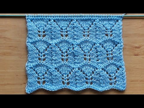 Нежный ажурный узор .Вяжем спицами красивый кардиган, тунику, платье. Нежный ажурный узор .Вяжем спицами красивый кардиган, тунику, платье.