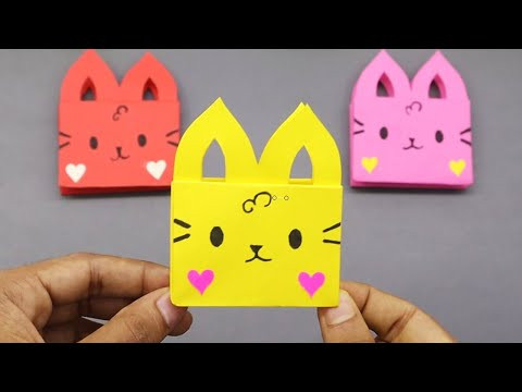 Origami Paper Bag Cat - Fun DIY Tutorial for an Adorable Paper Handbag Origami Paper Bag Cat - Fun DIY Tutorial for an Adorable Paper Handbag