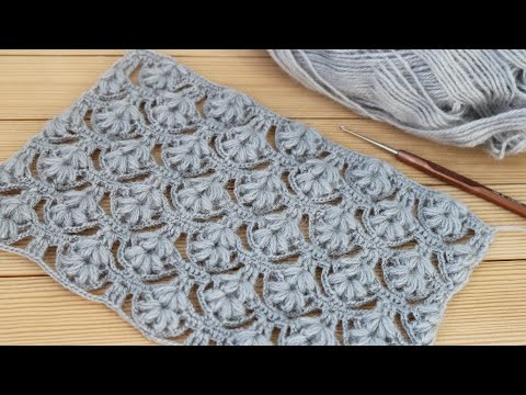 АЖУРНЫЙ УЗОР вязание крючком АЖУРНЫЙ УЗОР вязание крючком