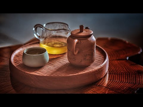 Резьба по дереву. Круглая чабань из красного дерева 2 [wagatabon]