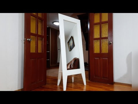 Столярный проект. Зеркало напольное. Столярный проект. Зеркало напольное.