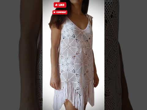 Вяжем Сарафан Бохо Стайл #crochet #сарафанкрючком #топбохокрючком #бабушкинквадрат #shorts Вяжем Сарафан Бохо Стайл #crochet #сарафанкрючком #топбохокрючком #бабушкинквадрат #shorts