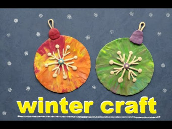 Елочная игрушка из пластилина | Christmas tree toy made of plasticine