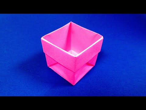Как сделать оригами коробочку из бумаги Как сделать оригами коробочку из бумаги