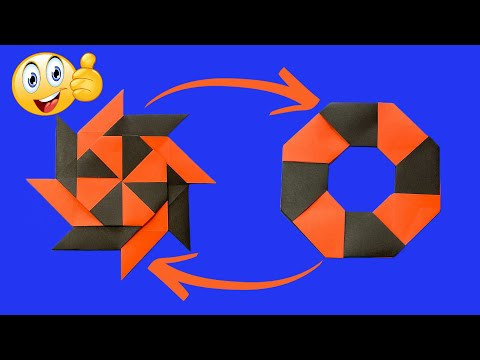 How to Make a Paper Ninja Star Transforming | Shuriken | AMAZING PAPER NINJA WEAPONS How to Make a Paper Ninja Star Transforming | Shuriken | AMAZING PAPER NINJA WEAPONS