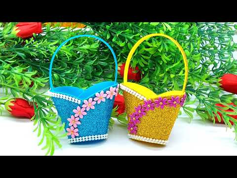 How to Make Mini Basket Easy DIY Home Decor Craft How to Make Mini Basket Easy DIY Home Decor Craft