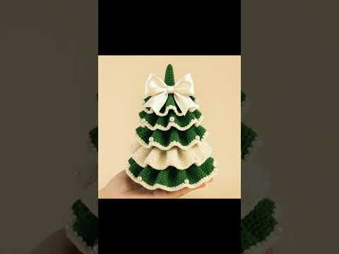 Ruffled Christmas Tree CROCHET PATTERN Ruffled Christmas Tree CROCHET PATTERN
