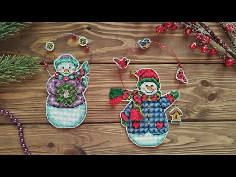 Игрушки Снеговики от Ульяны Яковлевой. Обзор материалов, процесс, оформление Игрушки Снеговики от Ульяны Яковлевой. Обзор материалов, процесс, оформление