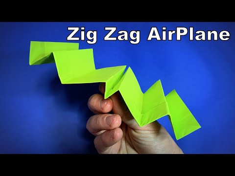 Origami Airplane | How to Make a Paper Airplane Zig Zag | Origami Hang Glider | Easy Origami ART Origami Airplane | How to Make a Paper Airplane Zig Zag | Origami Hang Glider | Easy Origami ART