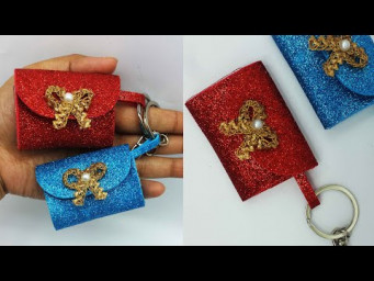 DIY Keychain | Beautiful Key Ring | Handmade Llavero | How to make key rings | Best out of waste