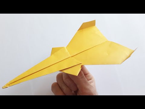 Как сделать Самолет Истребитель далеко летит, How to make a fighter plane fly far Как сделать Самолет Истребитель далеко летит, How to make a fighter plane fly far