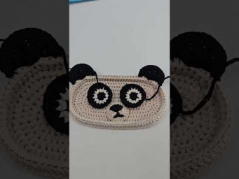 Crochet Glasses Holders "Panda" 