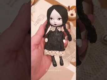 Handmade Wednesday Wonder: The 'Art Doll' You Won't Believe You're Seeing!