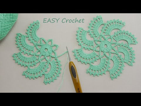 Очень просто!!! Цветочные мотивы ВЯЗАНИЕ КРЮЧКОМ для начинающих EASY Flower Pattern Crochet Очень просто!!! Цветочные мотивы ВЯЗАНИЕ КРЮЧКОМ для начинающих EASY Flower Pattern Crochet