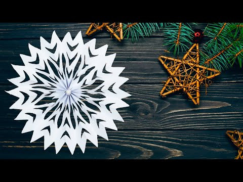 3D Snowflake Decorations ❄️ Paper Snowflakes❄️ Поделки на Новый Год ❄️ Снежинка из бумаги 3D Snowflake Decorations ❄️ Paper Snowflakes❄️ Поделки на Новый Год ❄️ Снежинка из бумаги