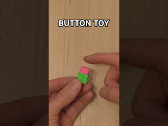 EASY PAPER ORIGAMI BUTTON TOY STEP BY STEP | ANTISTRESS POP IT #diy #paperart