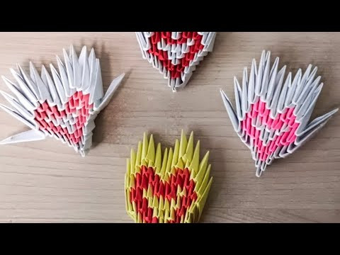 Модульное оригами - сердечко ко дню Святого Валентина. Подробный мастер-класс+ схема в конце видео. Модульное оригами - сердечко ко дню Святого Валентина. Подробный мастер-класс+ схема в конце видео.