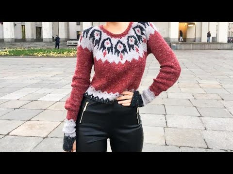 Модная ЛОПАПЕЙСА сверху спицами! Мастер-класс по вязанию спицами Модная ЛОПАПЕЙСА сверху спицами! Мастер-класс по вязанию спицами